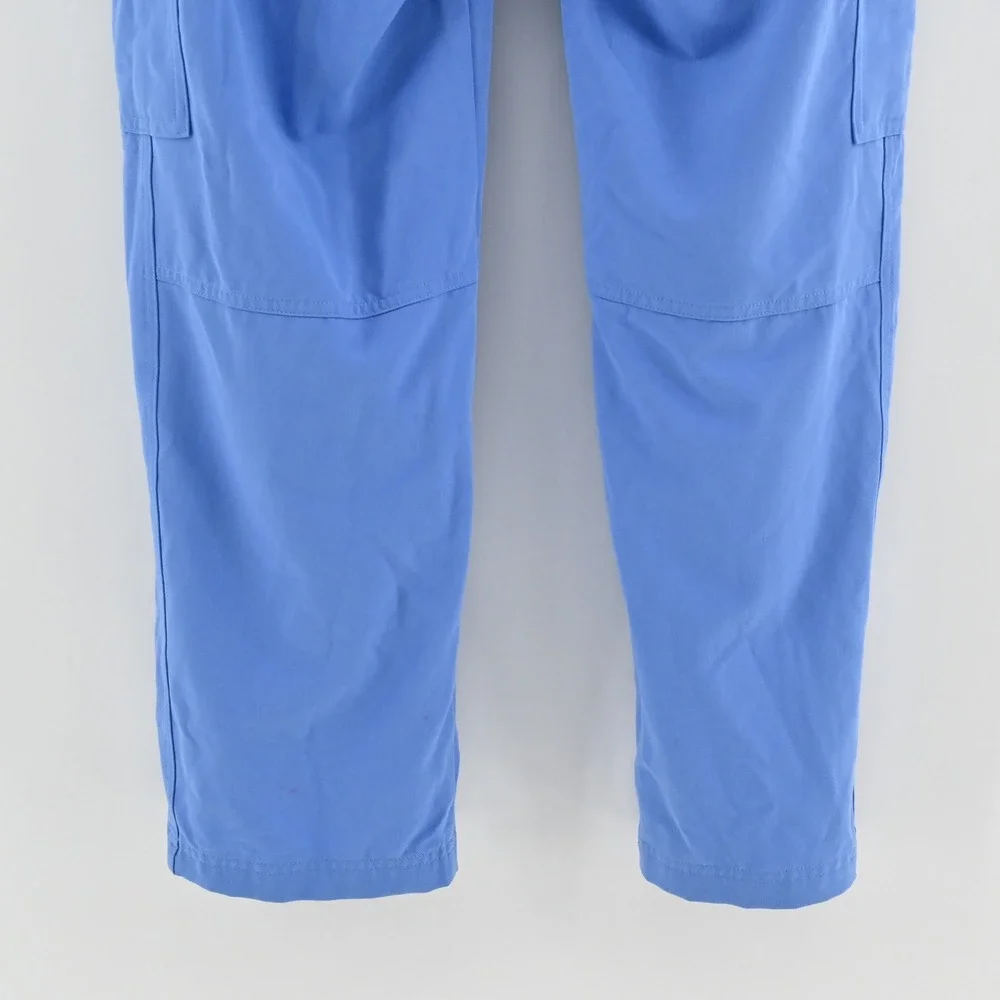 FIGS Mens Axim Technical Collection Scrub Pants Size L Short Blue‎ Cargo T2001S